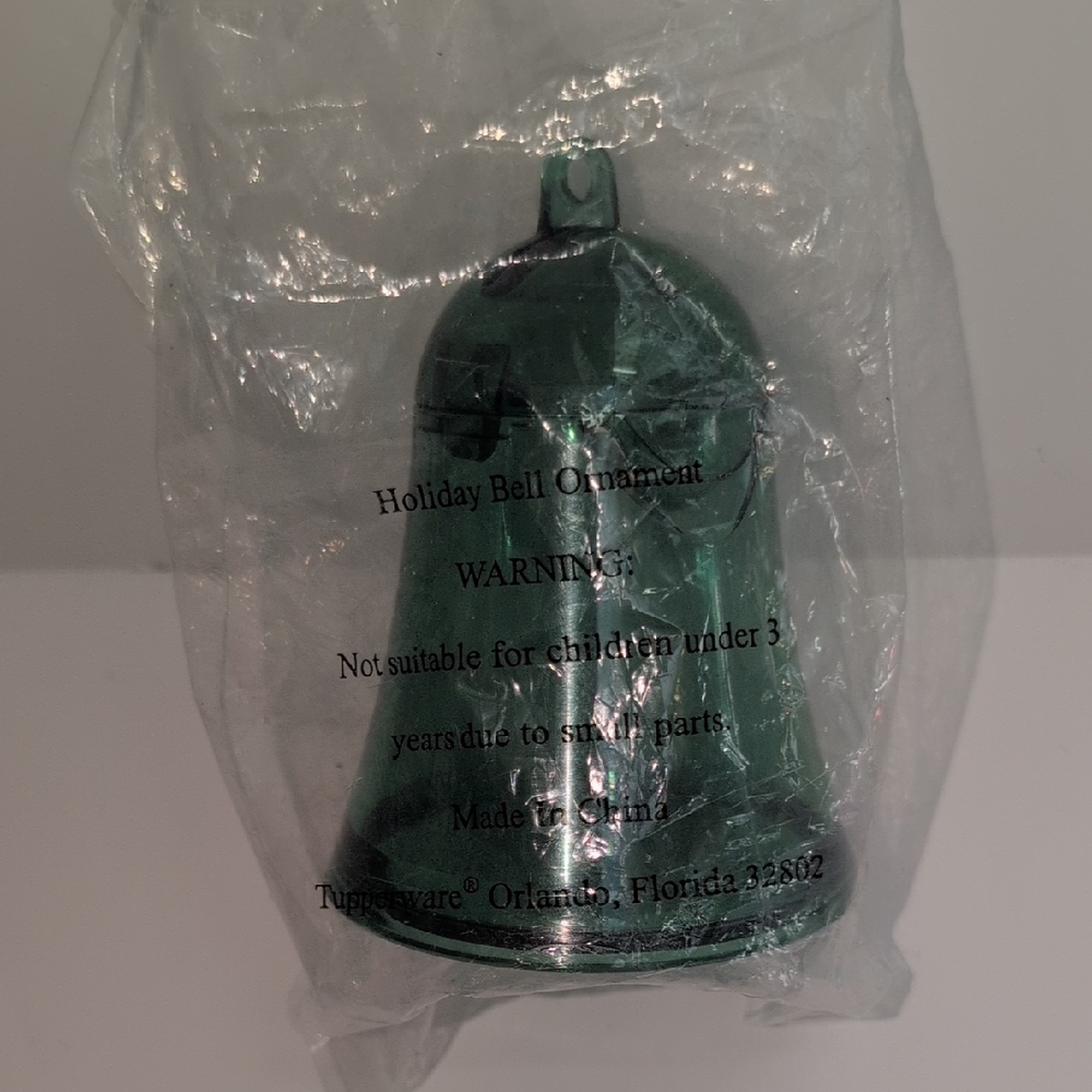 Tupperware®️ Holiday Bell Ornament